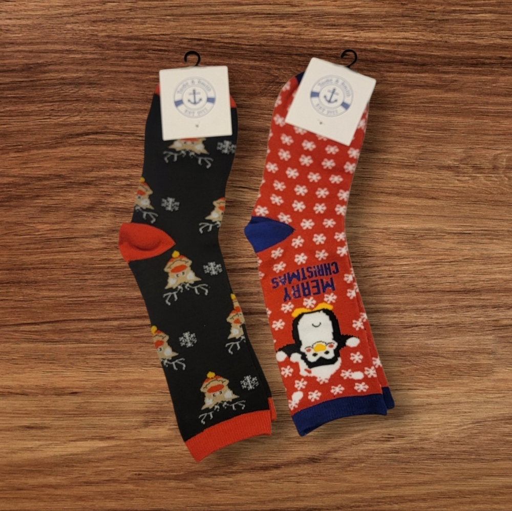 Yacht & Smith Womens Christmas Socks, Novelty Holiday Socks, Fun Colorful